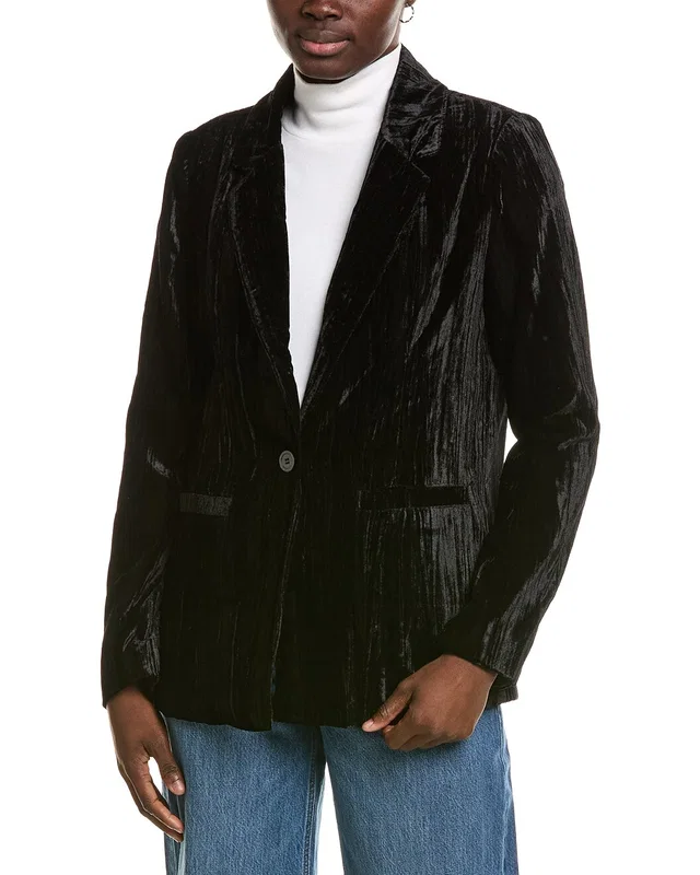 Michael Stars Darby Crushed Velvet Blazer, image 1 of 1 from Rue La La