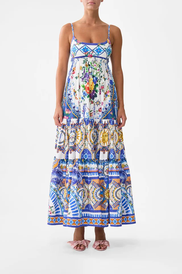 Camilla eBoutique LONG DRESS WITH JERSEY BODICE TILES DARLS from CAMILLA, photo 1 of 1