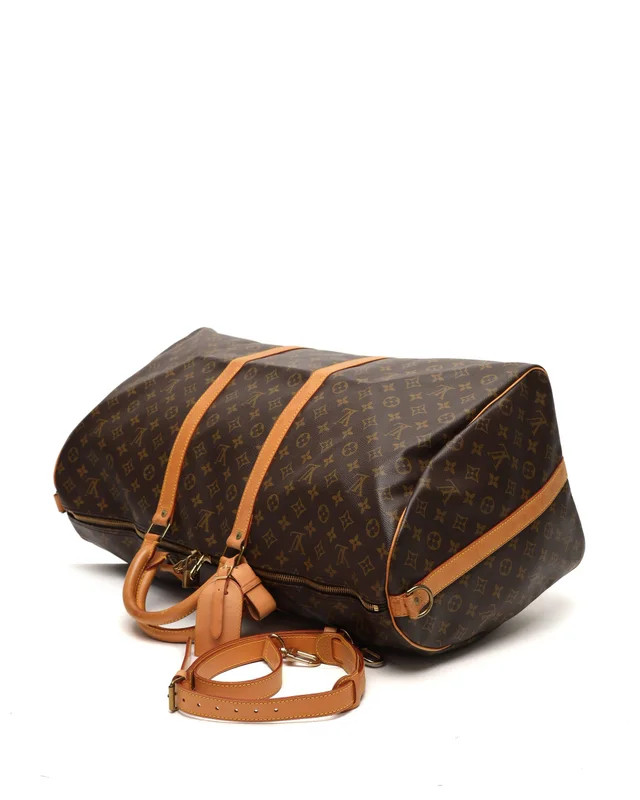 Louis Vuitton Monogram Keepall Bandoulière 60 Weekend Bag in Coated canvas from A Retro Tale, photo 4 of 13
