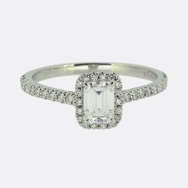 Tiffany & Co. 0.54 Carat Diamond Soleste Ring from The Vintage Jeweller