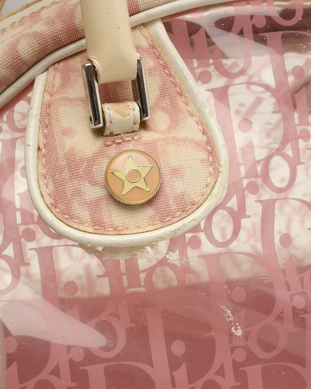 Dior Vinyl Diorissimo Girly Bowling Bag in Canvas from A Retro Tale, photo 7 of 12