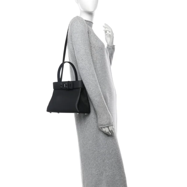 Hermès Togo Swift Medor Bag Black in Black Togo leather from FASHIONPHILE, photo 2 of 10