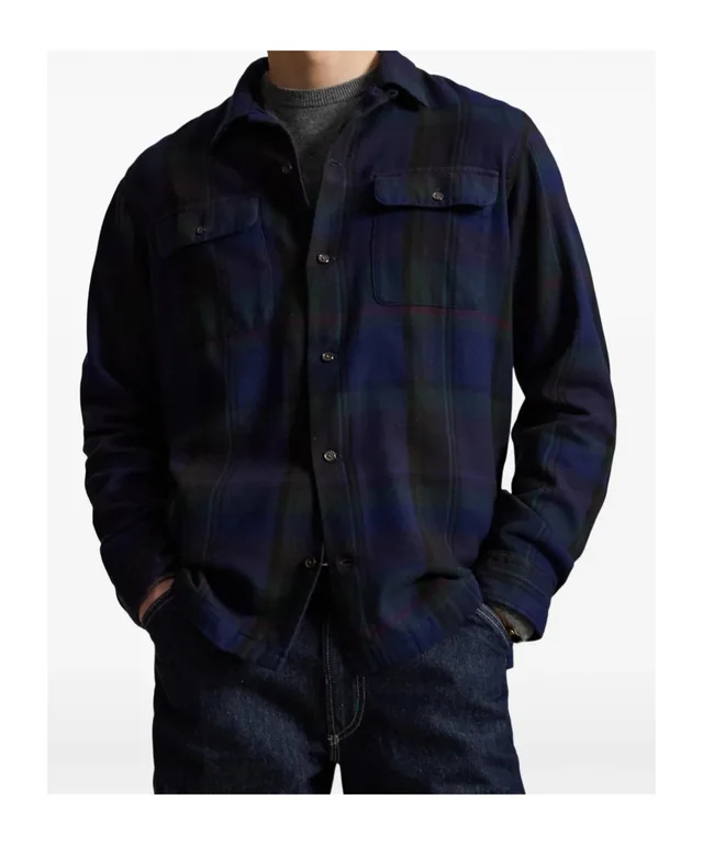 Polo Ralph Lauren Plaid Elbow-Patch Shirt, photo 4 of 7 from SENSER