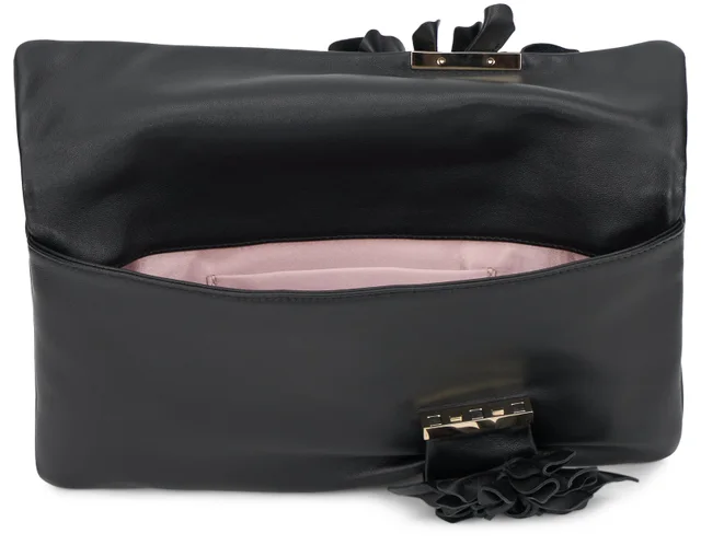 Jimmy Choo Zandra Clutch — Black Lambskin in Black Lambskin from HEWI, photo 2 of 2