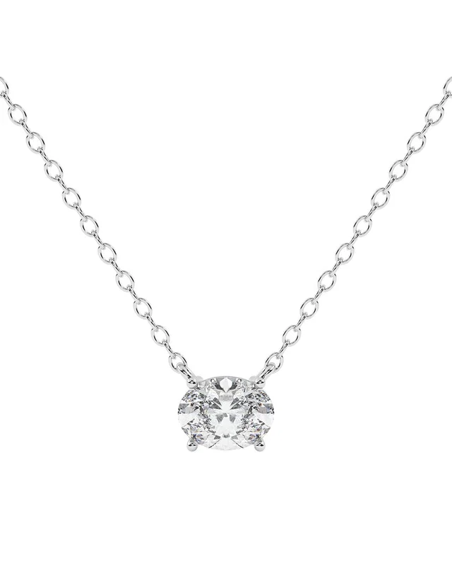 Lab Grown Diamonds 14K 1.00 ct. tw. Lab-Grown Diamond Necklace, image 1 of 1 from Rue La La
