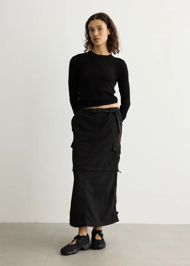 Gramicci Convertible Cargo Skirt in Black from Incu, photo 1 of 1