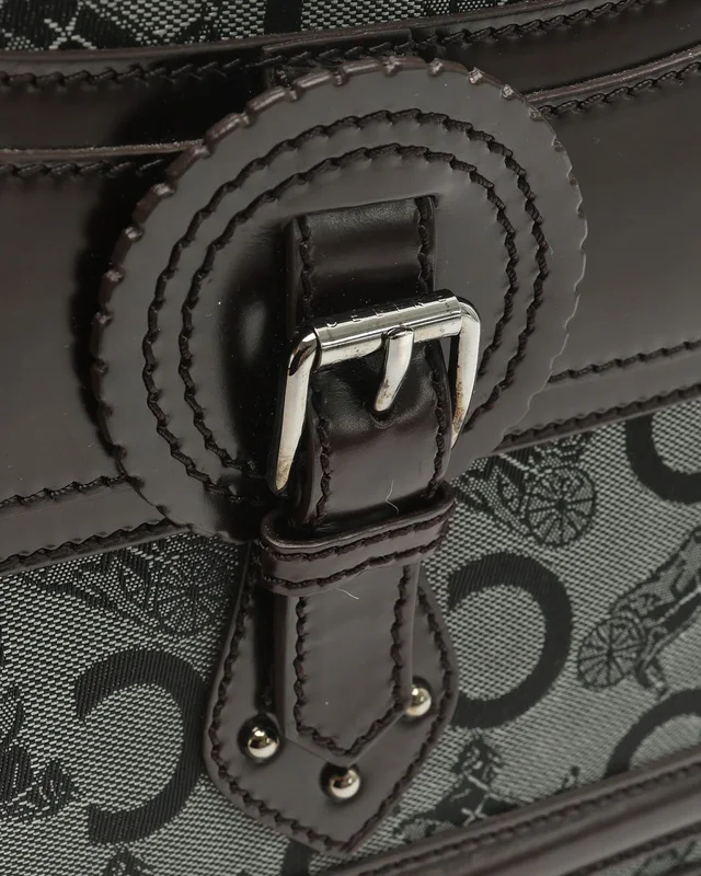 Celine C Macadam Boogie Bag in Canvas from A Retro Tale, photo 6 of 12