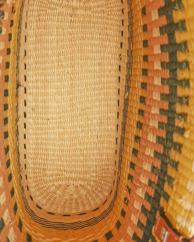 Loewe X Paula's Ibiza Basket Raffia Bag in Raffia from A Retro Tale, photo 7 of 10