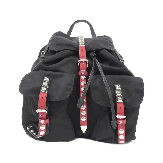 Prada Backpack Silver in Silver from The Reluxe