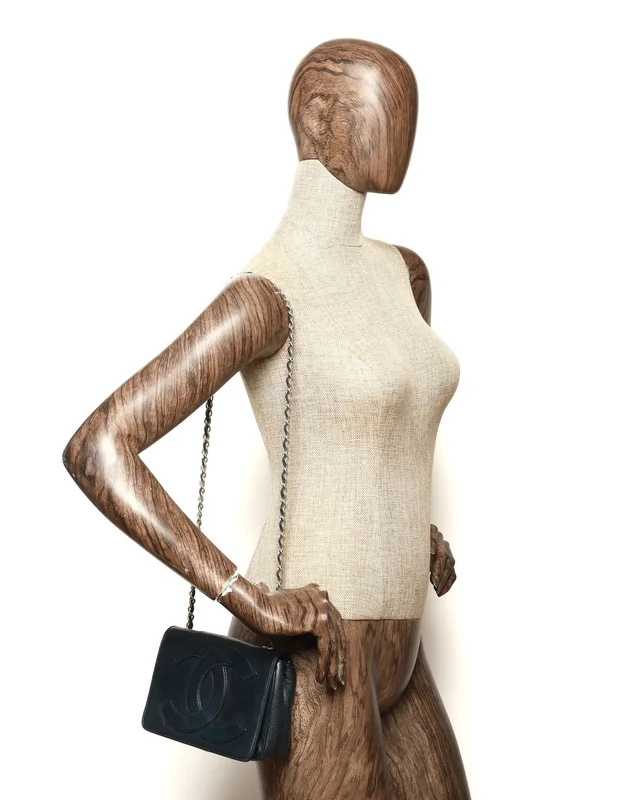 Chanel Small CC Full Flap Bag in Leather from A Retro Tale, photo 9 of 9