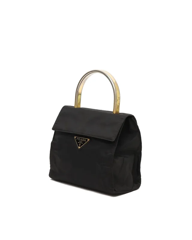 Prada Tessuto Top Handle Bag in Nylon from A Retro Tale, photo 2 of 9