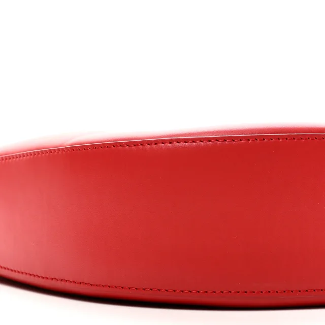 Loewe Satin Calfskin Jacquard Luna Bag Scarlet Red in Red Calfskin from FASHIONPHILE, photo 8 of 9