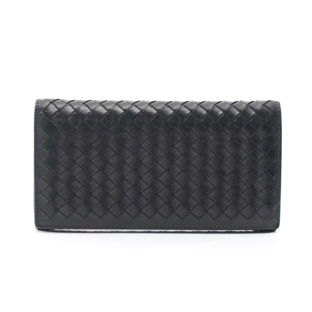 Bottega Veneta Leather Long Wallet in Leather from LuxUness