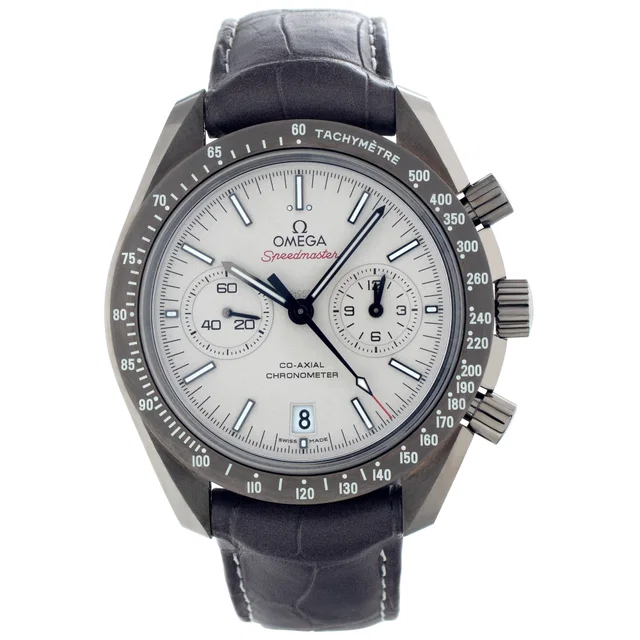 Unused Omega Speedmaster 44mm 311.93.44.51.99.001 in Leather from Gray And Sons