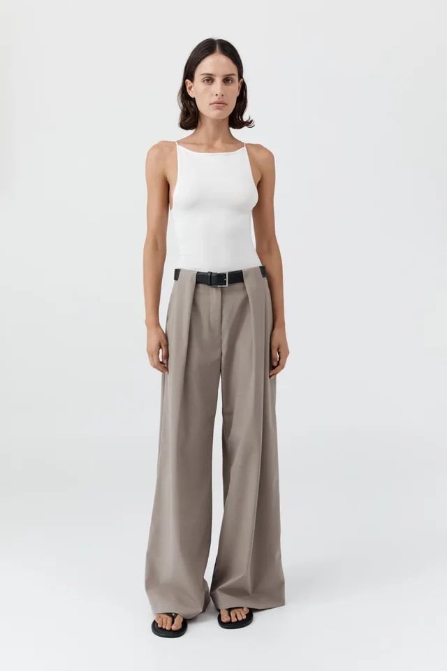 St Agni Square Neck Top - Off White from St. Agni, photo 1 of 1