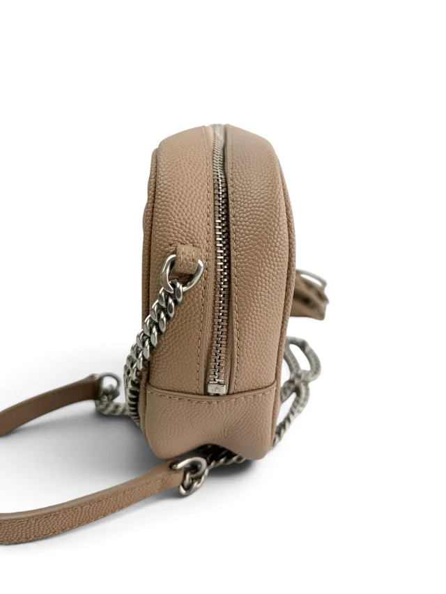 Saint Laurent Beige Lou Camera Bag in Beige Calfskin from Season 2 Consign, photo 4 of 10
