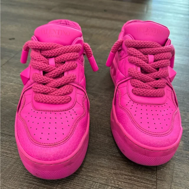 Valentino Garavani Sneakers Size 39 in pink|purple from Poshmark