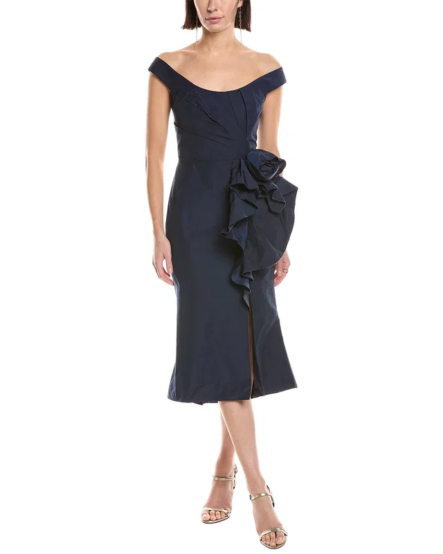 Marchesa Notte Off The Shoulder Strapless Cocktail Dress, image 1 of 1 from Rue La La