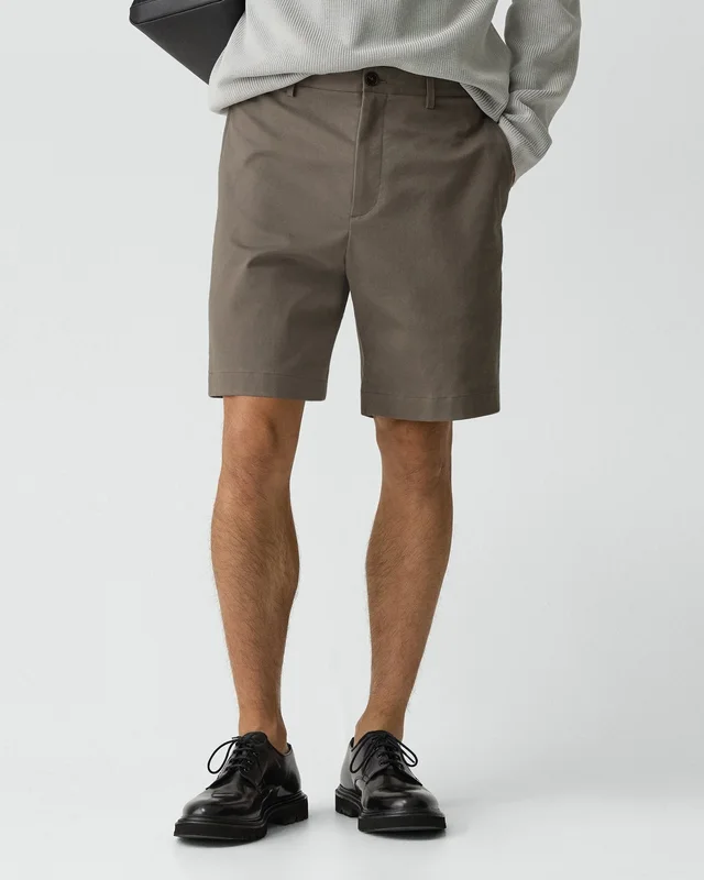 Theory Standard Chino Short in Moonsoft Cotton in MOREL 97% Cotton, 3% Spandex, photo 4 of 12 from Theory