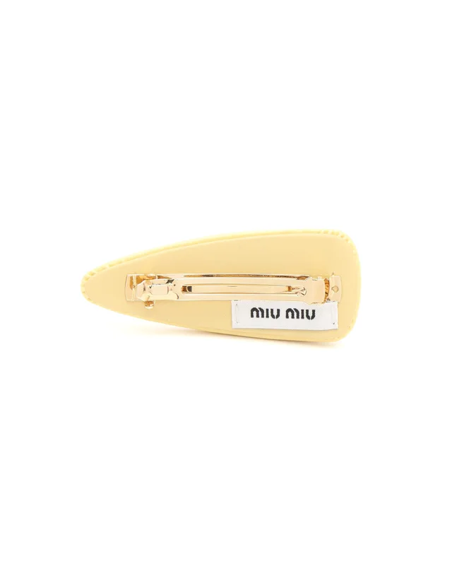 Miu Miu Logo Hair Clip from A Retro Tale, photo 3 of 3