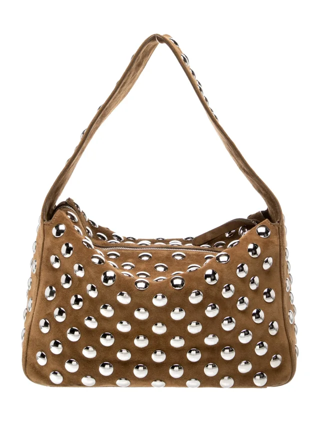Khaite Leather Top Handle Bag in brown|red Leather from The RealReal, photo 4 of 6