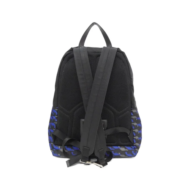 Prada VZ0066 Backpack in BLUETTE DIS. / SILVER hardware TESSUTO STAMPATO from KOMEHYO, photo 2 of 6