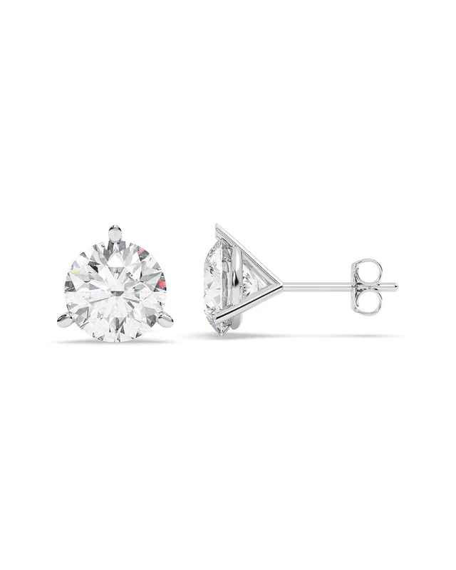 Lab Grown Diamonds 14K 5.00 ct. tw. Lab-Grown Diamond Earrings, image 1 of 1 from Rue La La
