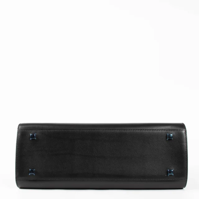 Delvaux All Black Calf Souple Tempête GM Bag in Black Leather from Labellov, photo 6 of 8