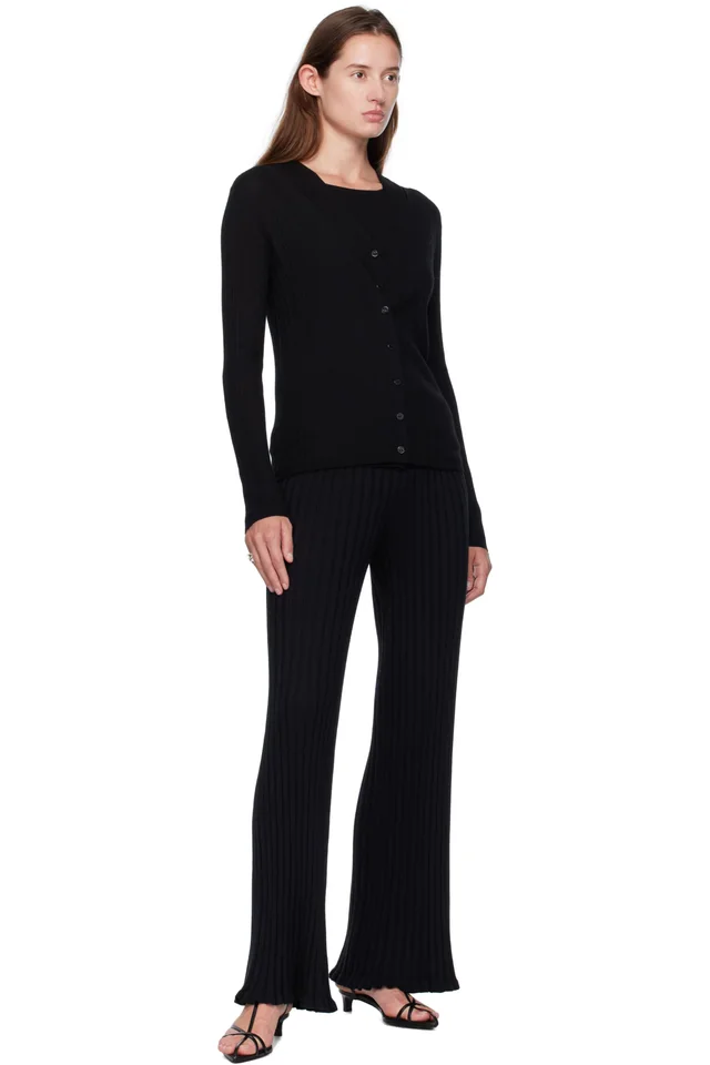 LISA YANG Black Vanna Cardigan, photo 4 of 4 from SSENSE