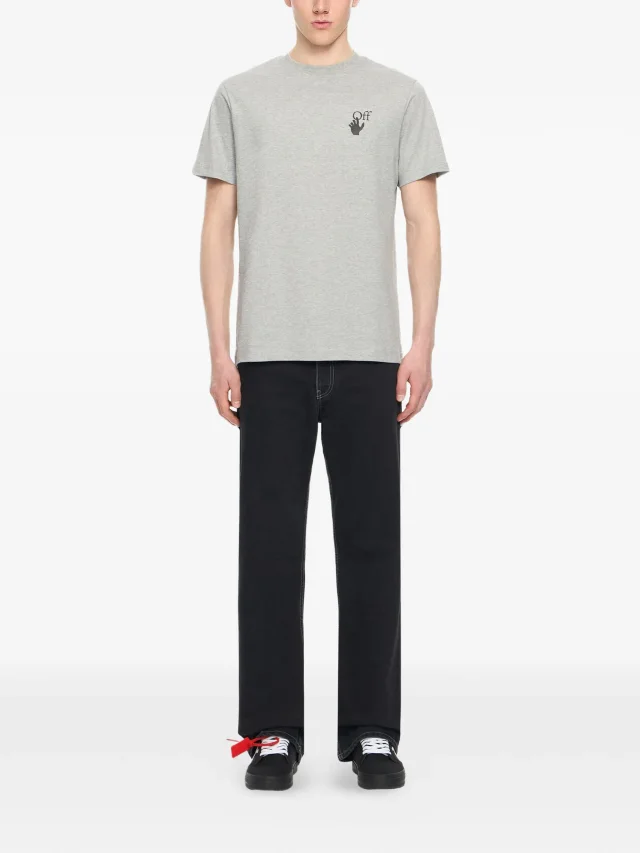 Off-White logo-print T-shirt, photo 2 of 2 from FARFETCH
