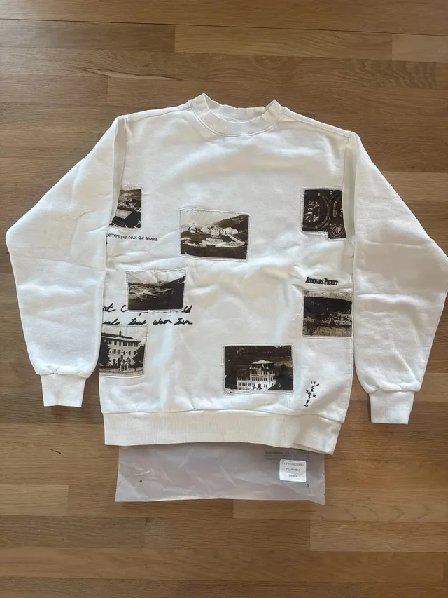Travis Scott Audemars Piguet Vintage Crewneck in white from Grailed