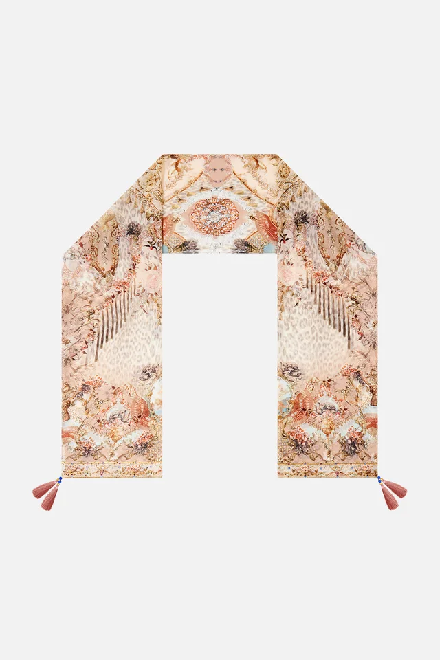 Camilla eBoutique LONG SILK CRINKLE CHIFFON SCARF ARANJUEZ ANIMALIA from CAMILLA, photo 1 of 1