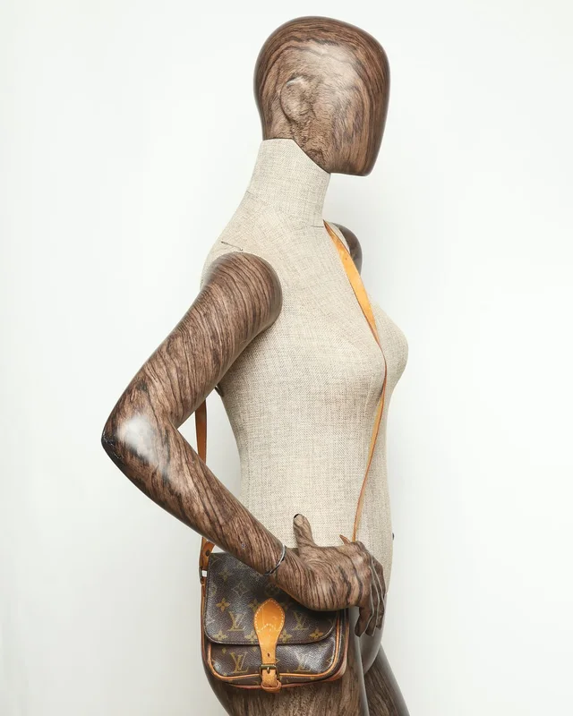 Louis Vuitton Monogram Cartouchière PM Bag in Coated canvas from A Retro Tale, photo 9 of 9