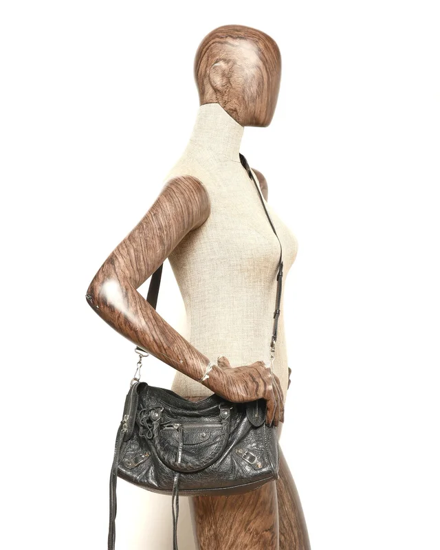 Balenciaga Motocross Classic Small City Bag in Canvas from A Retro Tale, photo 9 of 9