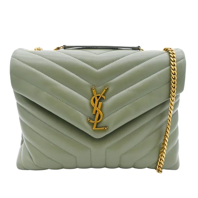 Saint Laurent Loulou Matelassé Lambskin Shoulder Bag in Lambskin from Clotheshorse Anonymous