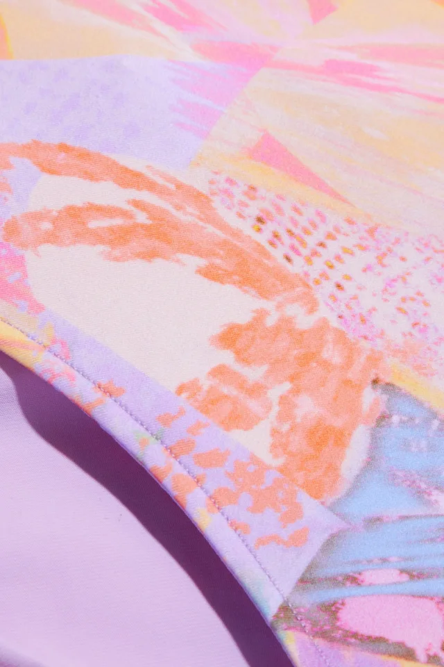 Iro Alimapo Open-Back Printed Swimsuit in Pink, photo 4 of 4 from THE OUTNET
