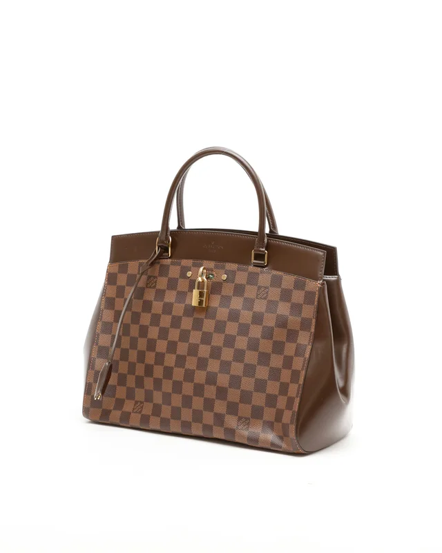 Louis Vuitton Rivoli MM Damier Ebene bag in Brown from A Retro Tale, photo 2 of 9