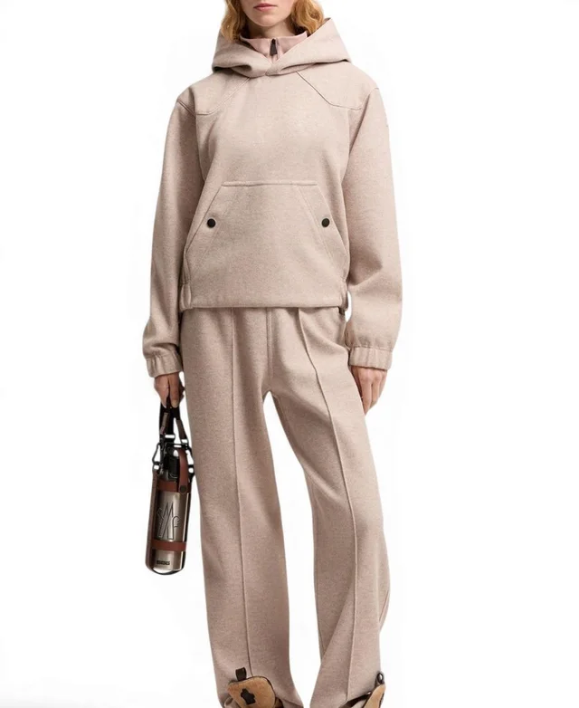 Moncler Grenoble Logo Embroidered Long-Sleeved Hoodie, photo 2 of 3 from SENSER