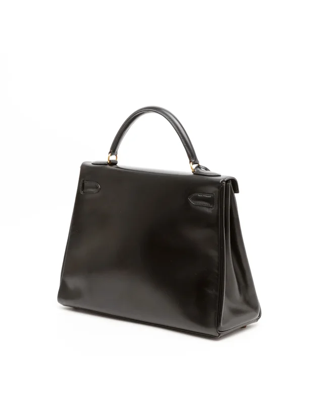 Hermès Kelly 32 Box Retourne Bag in Box leather from A Retro Tale, photo 3 of 11