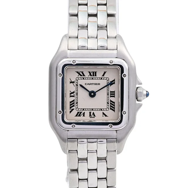 Cartier Panthère SM W25033P5 Quartz Ivory in White from VINTAGE QOO TOKYO