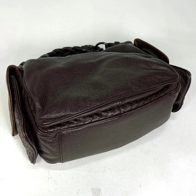 Bottega Veneta Handbag Bag Shoulder Brown Dark Hobo Nappa Leather Intrecciato in brown|red Nappa leather from Poshmark