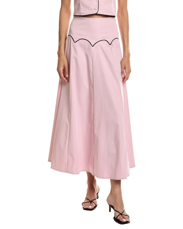 To My Lovers Solid Maxi Skirt, image 1 of 1 from Rue La La