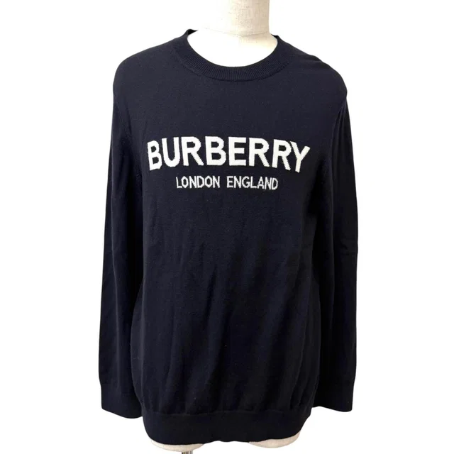 Burberry Wool Knit Sweater in Wool from LuxUness