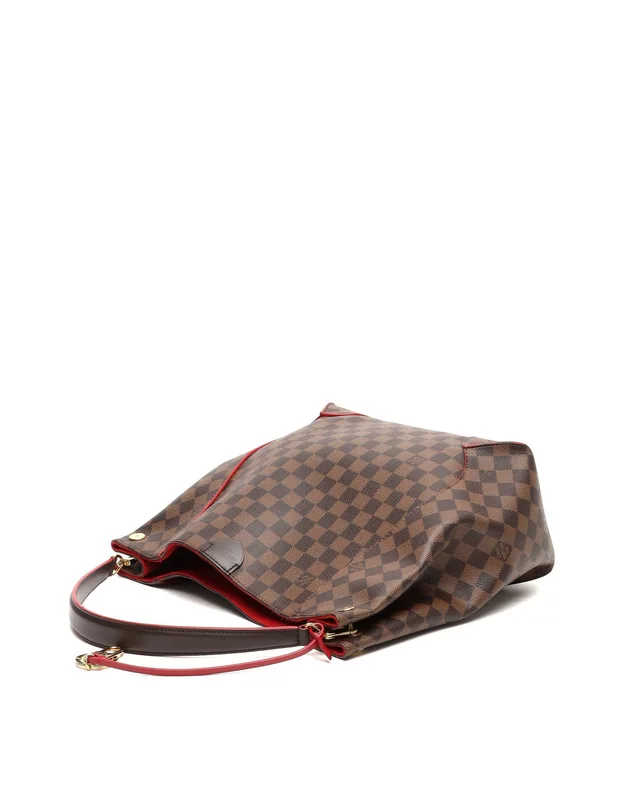 Louis Vuitton Damier Caissa Hobo Bag in Canvas from A Retro Tale, photo 4 of 8