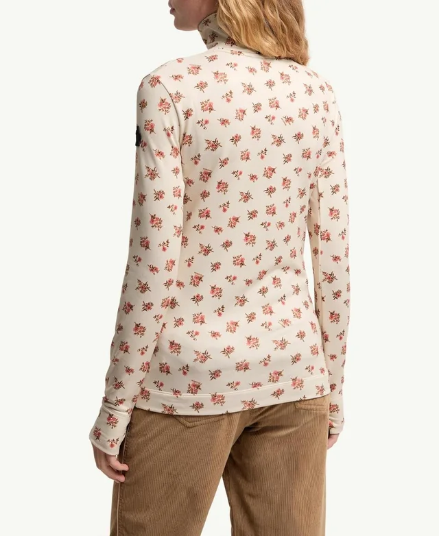 Moncler Floral Print Turtleneck, photo 2 of 5 from SENSER