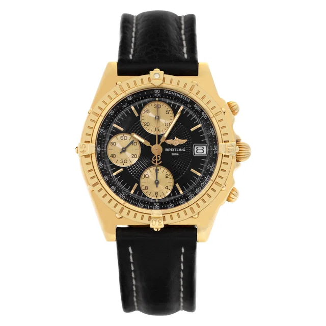 Breitling Chronograph 39mm K13050.1 in Yellow Gold from Gray And Sons