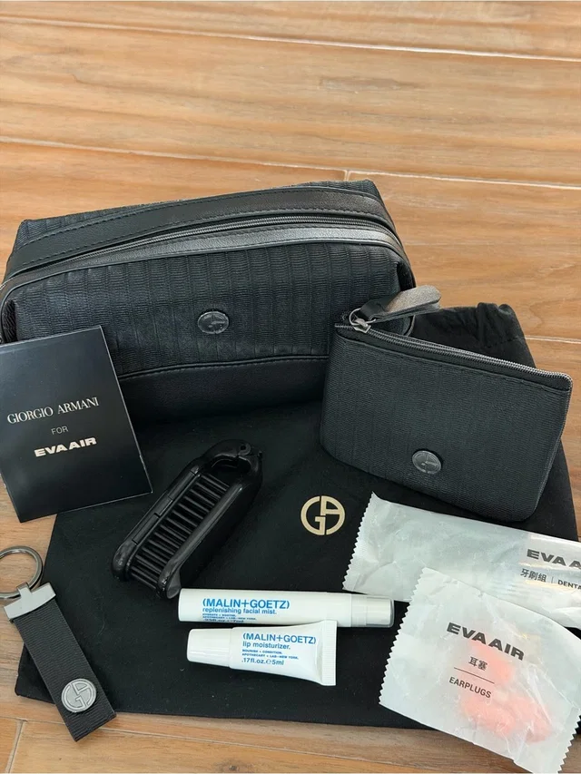 Giorgio Armani X Eva Air Business Class Amenity Kit New in black from Poshmark
