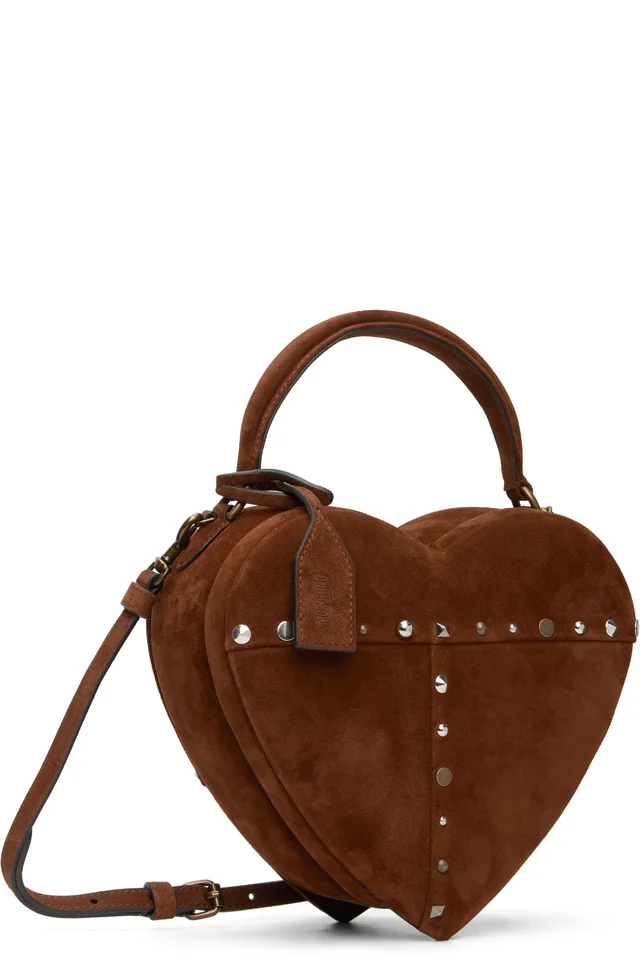 Moschino Brown 'Love Me' Bag, photo 2 of 2 from SSENSE