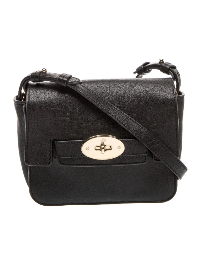 Mulberry Leather Crossbody Bag in black Leather from The RealReal