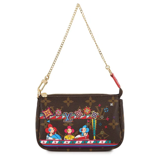 Louis Vuitton Mini Pochette Accessoires RedM69976 Monogram Vivienne from GALLERY RARE